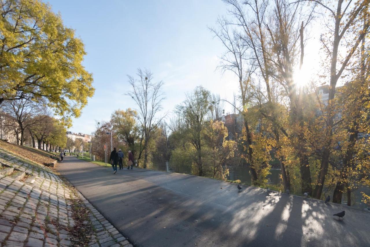 An Der Donau, 10 Minuten Ins Zentrum, Klimaanlage Вена Экстерьер фото